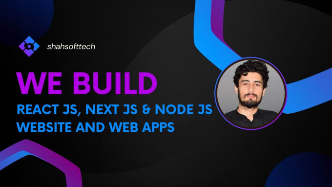 Gig Preview - Be react developer do website development using react js node js next js