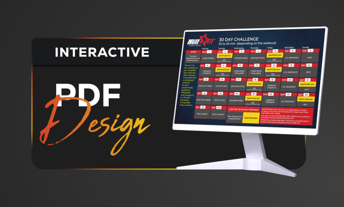 Gig Preview - Design a custom PDF fillable form with interactive fields