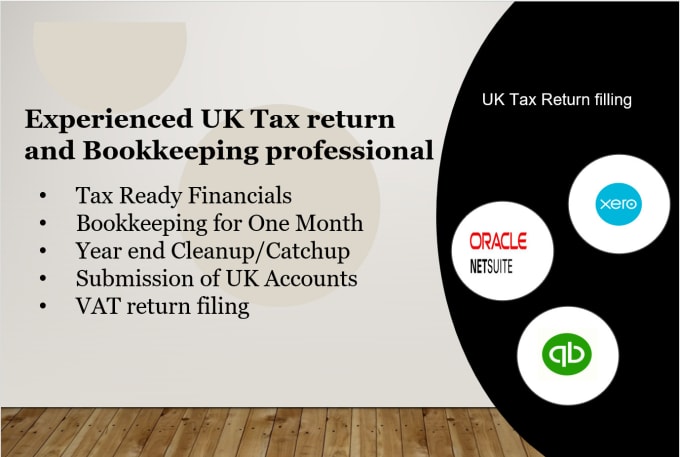 Gig Preview - Accounting and bookkeeping for UK company and tax return