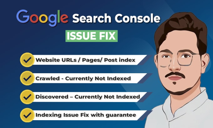 Gig Preview - Fix google search console coverage errors and  indexing issues