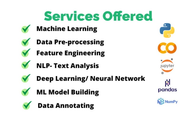 Bestseller - do any machine learning and data mining projects in python