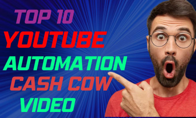 Gig Preview - Create cash cow youtube automation channel with faceless videos for monetization