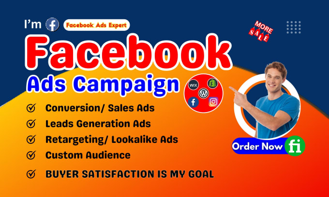 Gig Preview - Setup facebook ads campaign, fb advertising marketing, instagram ads shopify ads