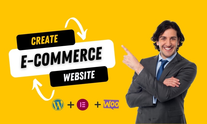 Gig Preview - Create a responsive woocommerce  website or online store with elementor pro