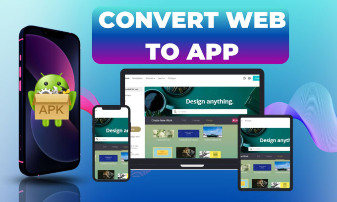 Gig Preview - Convert website to fast android apps