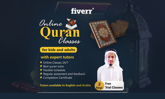 Gig Preview - Be your best online quran teacher, quran tutor