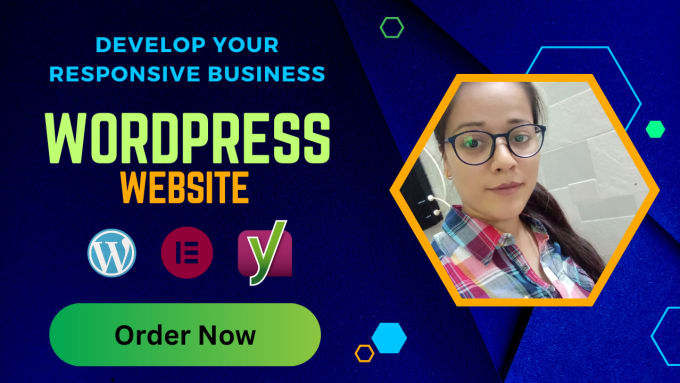 Gig Preview - Develop your responsive business website or wordpress website design