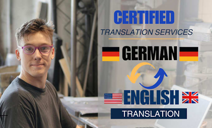 Gig Preview - Translate german to english or english to german translation of technical text