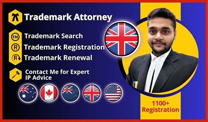 Gig Preview - Register your trademark with ukipo in UK