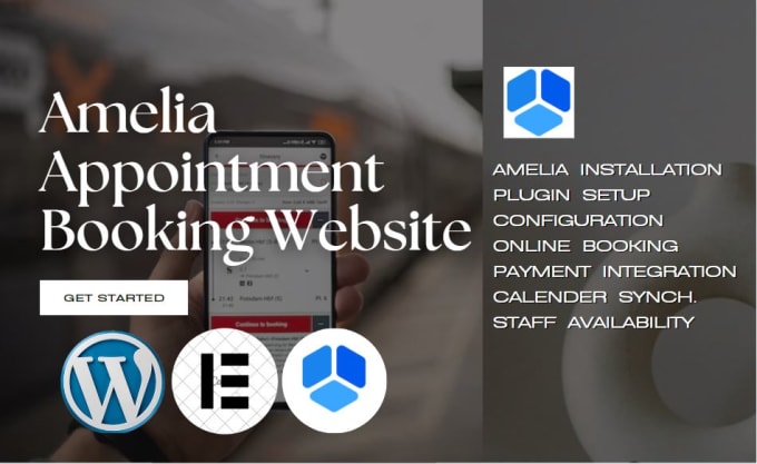 Gig Preview - Create an appointment booking website through amelia plugin