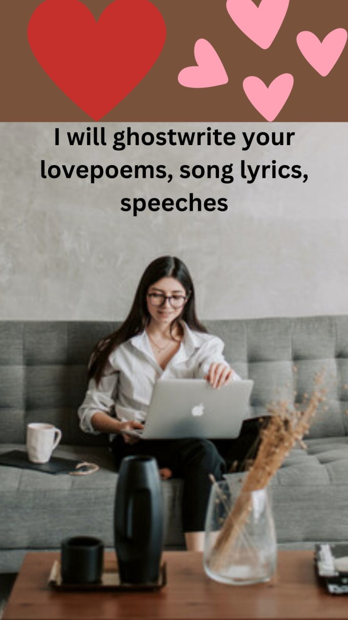 Bestseller - ghostwrite letters, poems, song lyrics, speeches in 18 hours