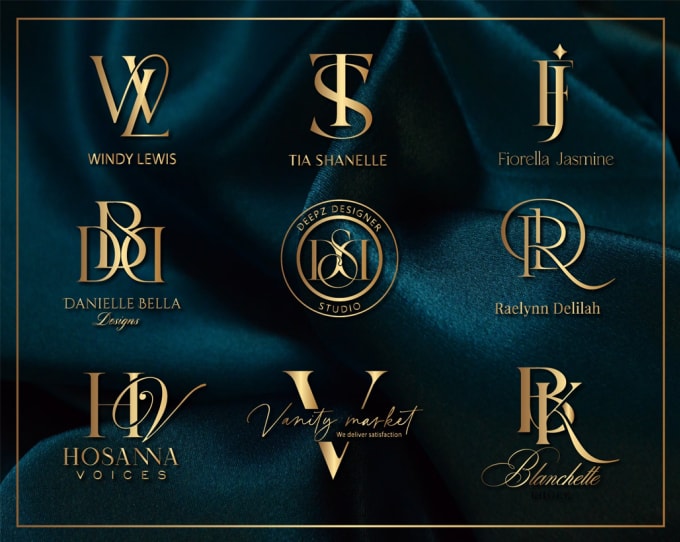 Gig Preview - Design modern luxury fashion, clothing brand and timeless logo design