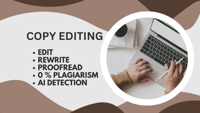 Gig Preview - Copy edit, rewrite, proofread your english articles, blogs and other documents