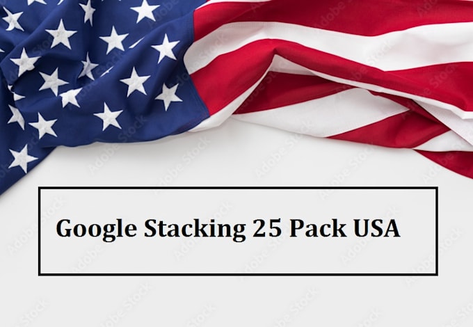 Gig Preview - Do google stacking 25 pack boost ranking local SEO