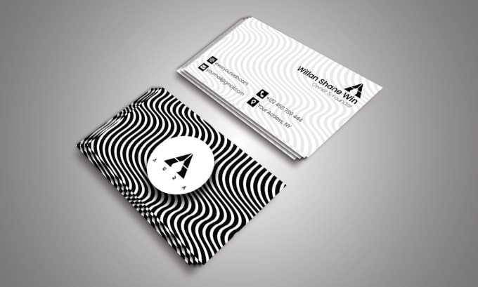 Gig Preview - Do professional minimalist luxury business card design