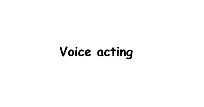 Gig Preview - Do voice acting for videogames