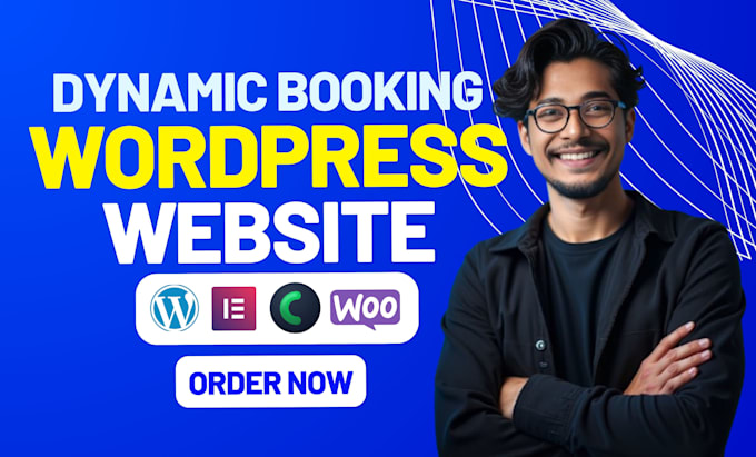 Gig Preview - Build dynamic wordpress booking website by crocoblock, elementor pro, jet engine