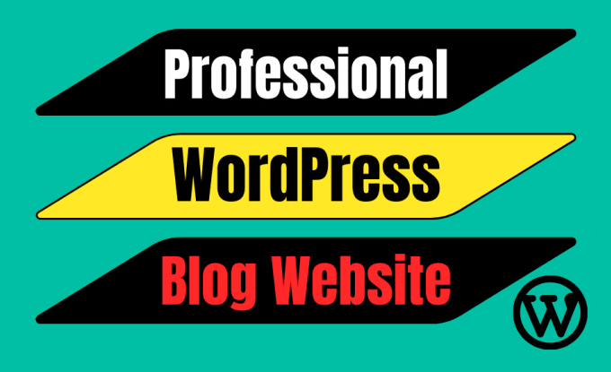 Gig Preview - Develop a professional wordpress blog website