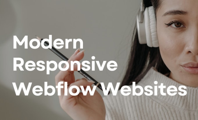 Gig Preview - Create modern webflow design or update your website