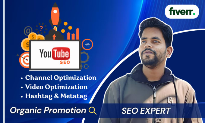 Gig Preview - Be your trustable youtube video SEO expert and  manager