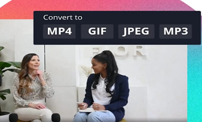 Gig Preview - Video transcoding converts mp4 files to mp3, 4k, 2k,1080p