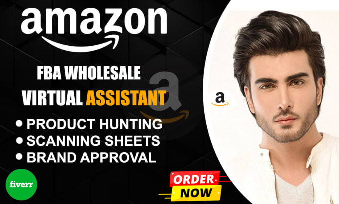 Gig Preview - Be your amazon fba wholesale virtual assistant