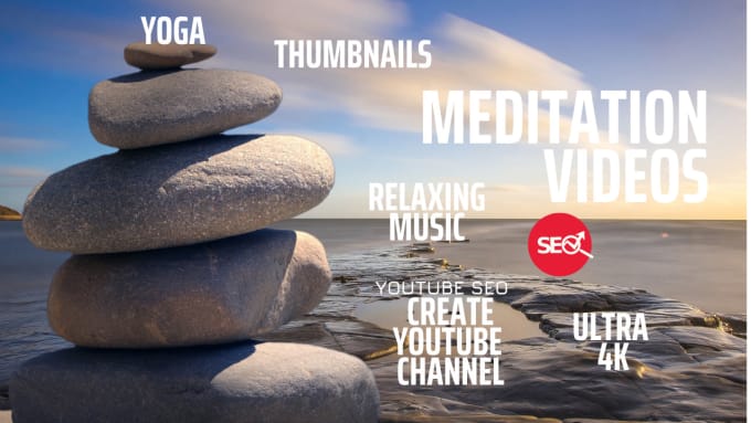 Gig Preview - Create 30 relaxing nature videos for meditation, sleep and yoga with music