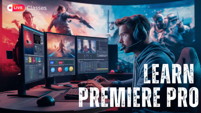 Gig Preview - Teach you video editing in premiere pro or capcut