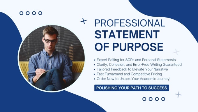 Gig Preview - Edit your statement of purpose and personal statement