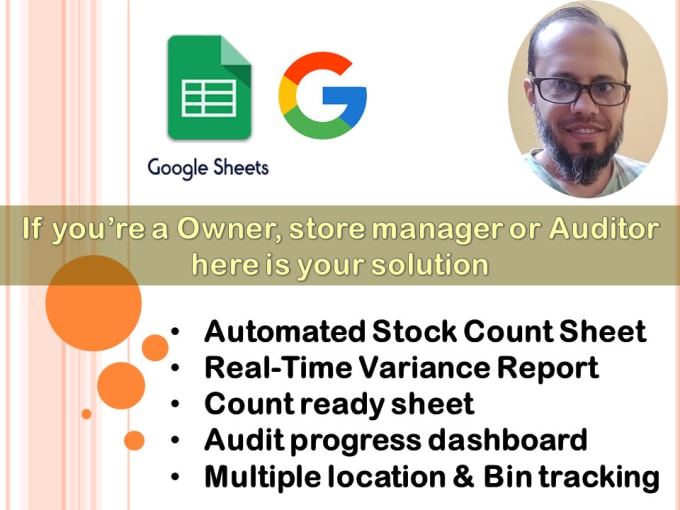 Gig Preview - Simplify your inventory counting with real time variance