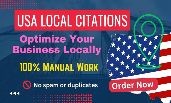 Gig Preview - Do top USA local citations for local SEO and gmb optimization