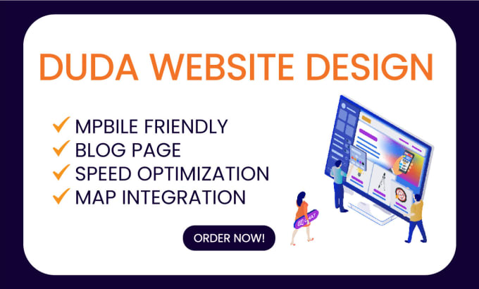 Gig Preview - Design, redesign modify websites using duda website builder