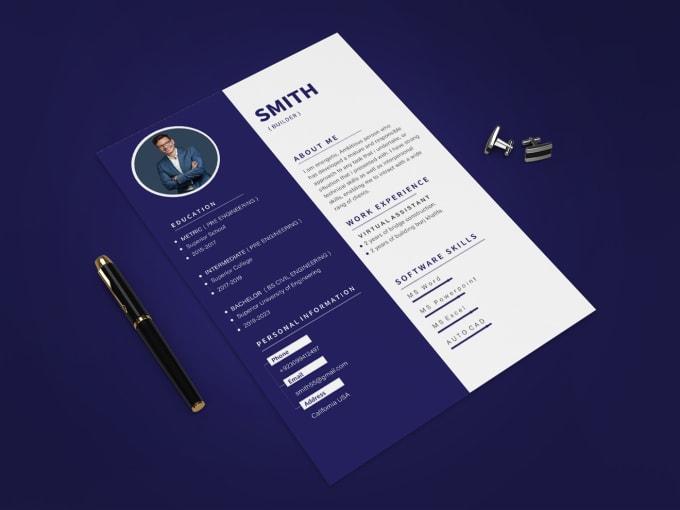 Gig Preview - Design modern resume and cv for you