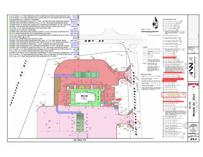 Gig Preview - Do professional site work material take offs with plan swift