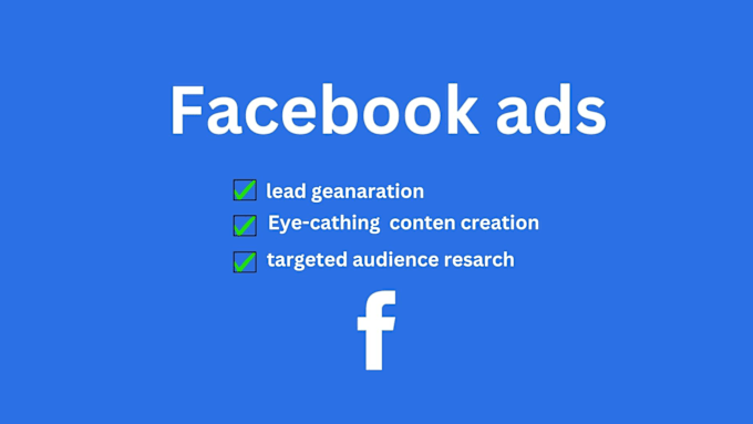 Gig Preview - Do facebook ads campaign for your business