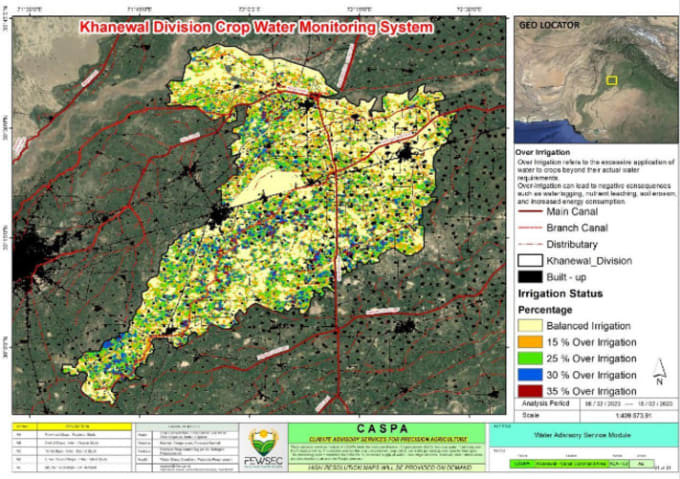 Gig Preview - Create an advanced crop health monitoring and ai based water management system