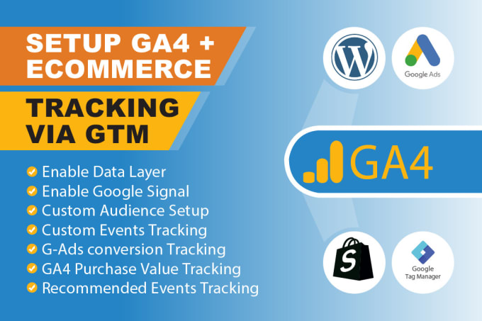 Bestseller - ga4 ecommerce tracking expert for data driven success