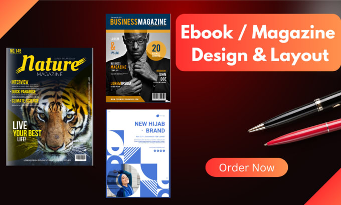 Gig Preview - Design lead magnets, ebooks, workbooks, and PDF documents