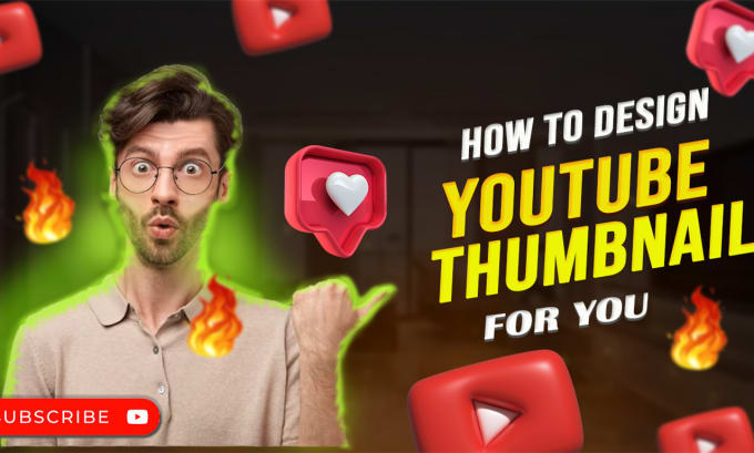 Gig Preview - Be your professional and attractive youtube thumbnail maker