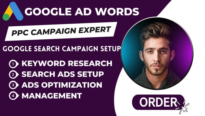 Gig Preview - Be your professional google ads expert for PPC campaign success