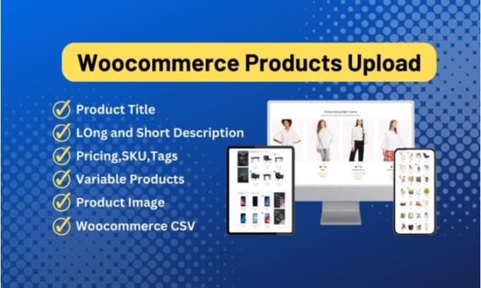 Bestseller - upload products to your shopify woocommerce wix store