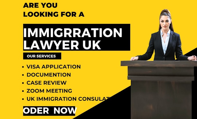 Gig Preview - Be your online lawyer for UK immigration