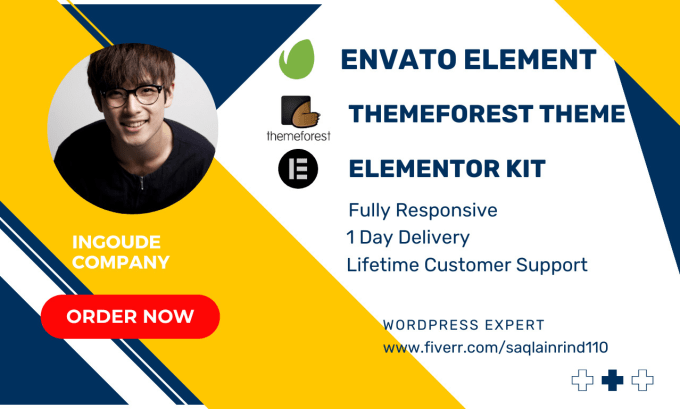 Gig Preview - Urgently install envato element kit, themeforest, wordpress, theme, template