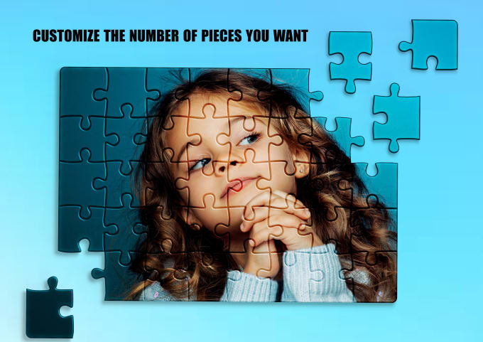 Gig Preview - Convert your child pictures into jigsaw puzzle video