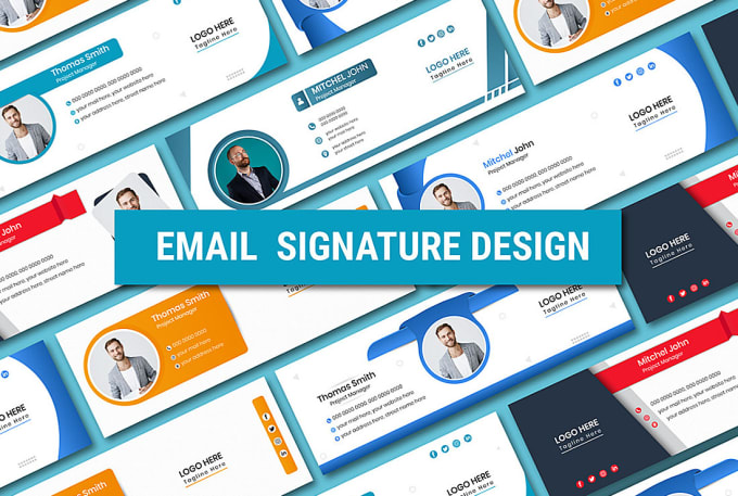 Gig Preview - Design professional email signature for outlook,gmail