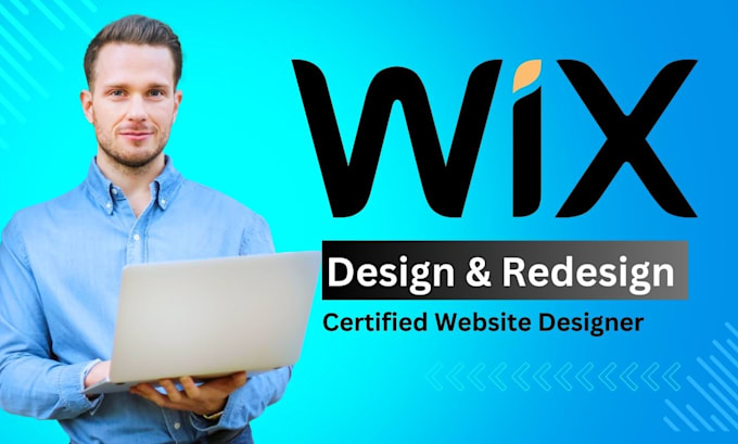 Gig Preview - Design wix website or redesign wix website with wix SEO