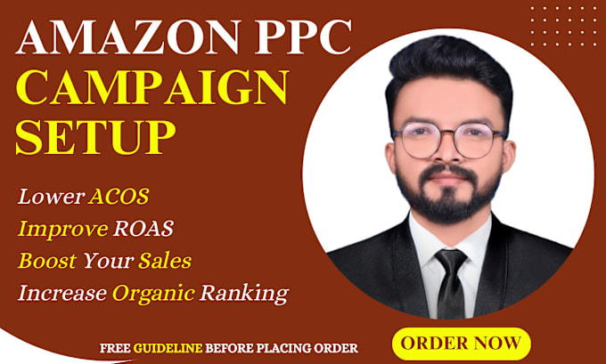 Gig Preview - Set up, optimize and set up amazon PPC advertising campaigns