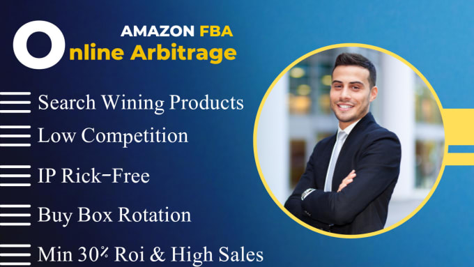 Gig Preview - Do amazon fba online arbitrage products hunting and store management