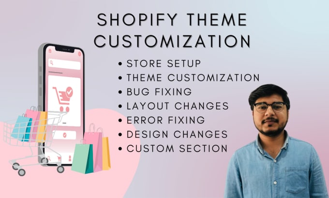 Gig Preview - Provide shopify customization service and shopify development