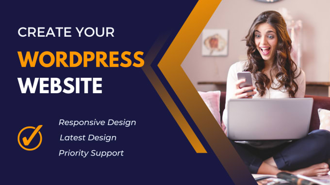 Gig Preview - Create a wordpress website for your business